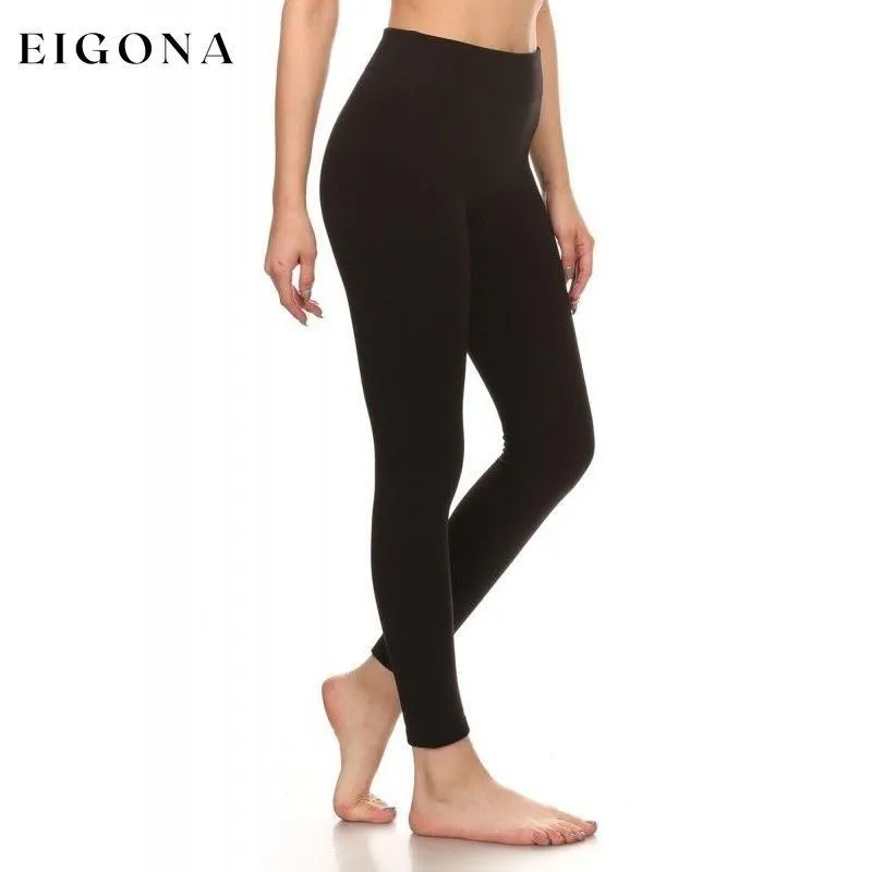 4-Pack: Women's Premium Fleece-Lined Leggings