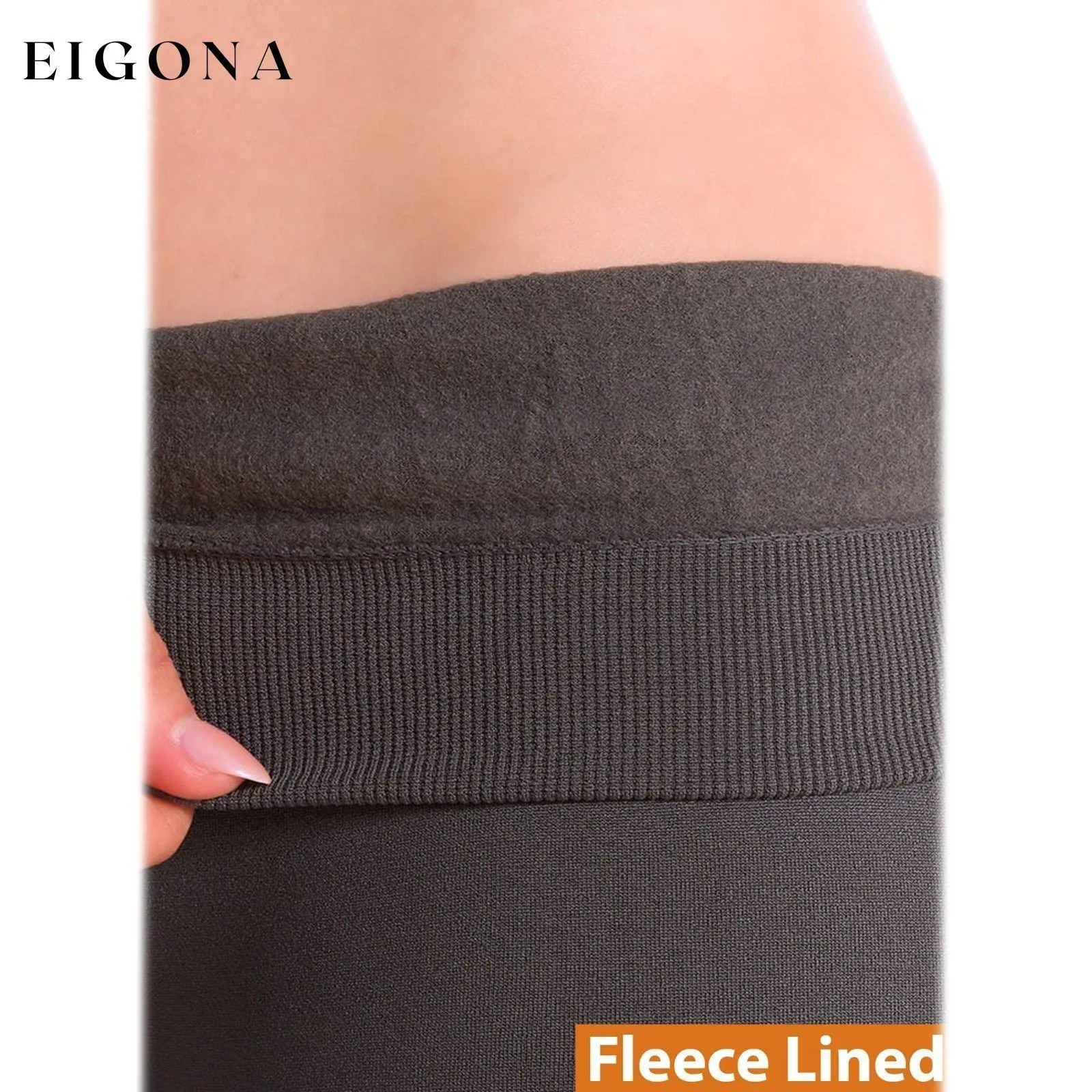 5-Pack: Women's Premium Fleece-Lined Leggings