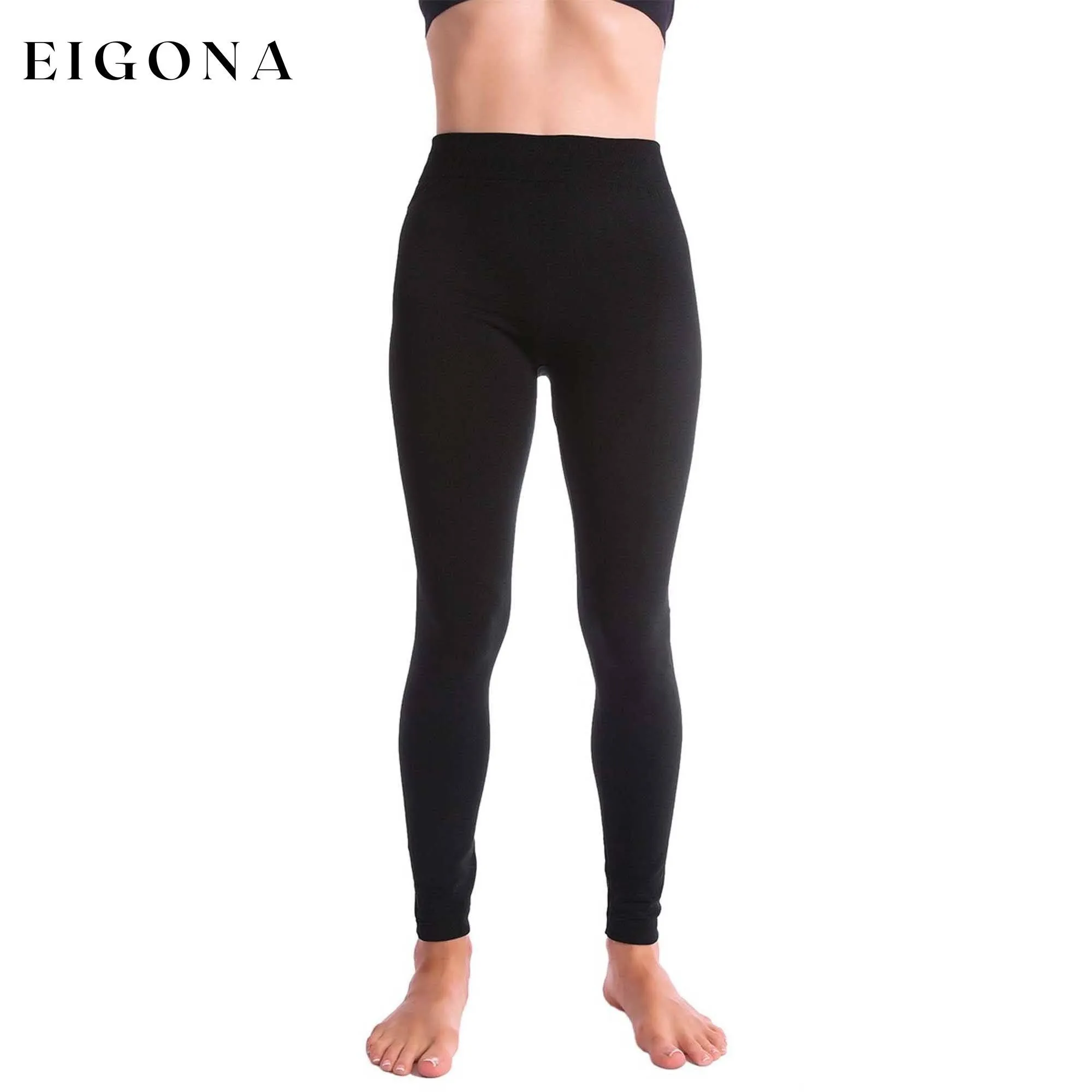 5-Pack: Women's Premium Fleece-Lined Leggings