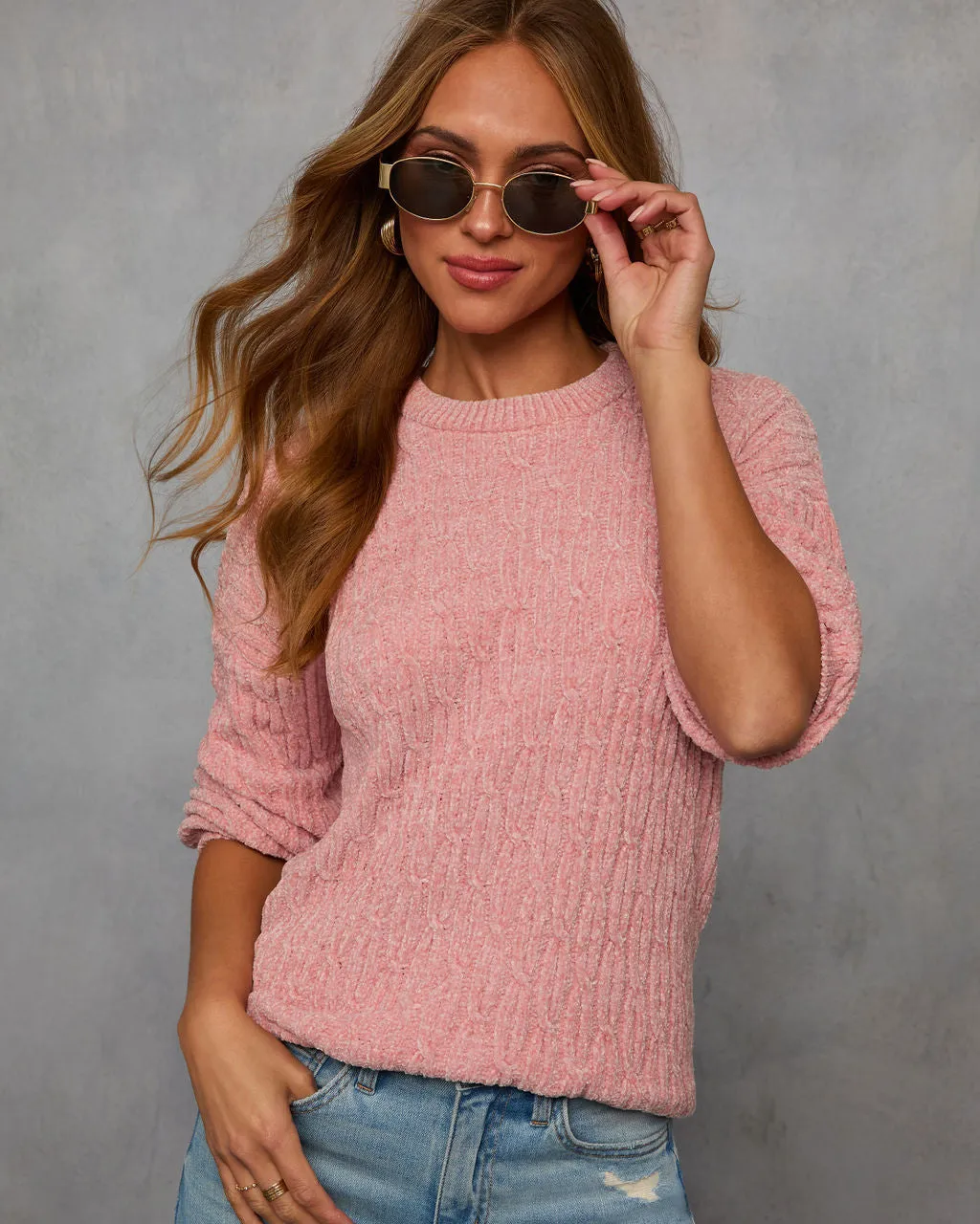 Aliya Cable Knit Sweater