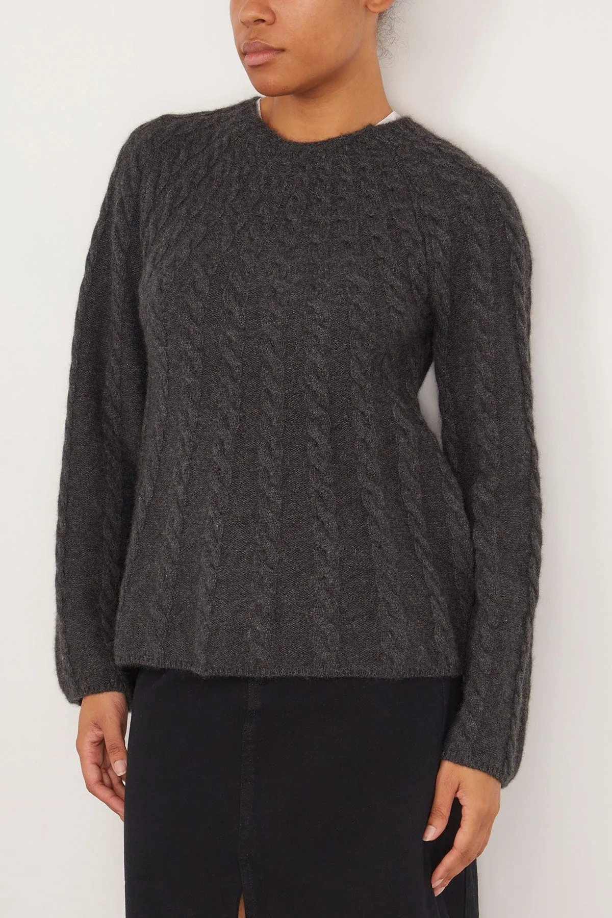 Amal Sweater in Anthracite Melange