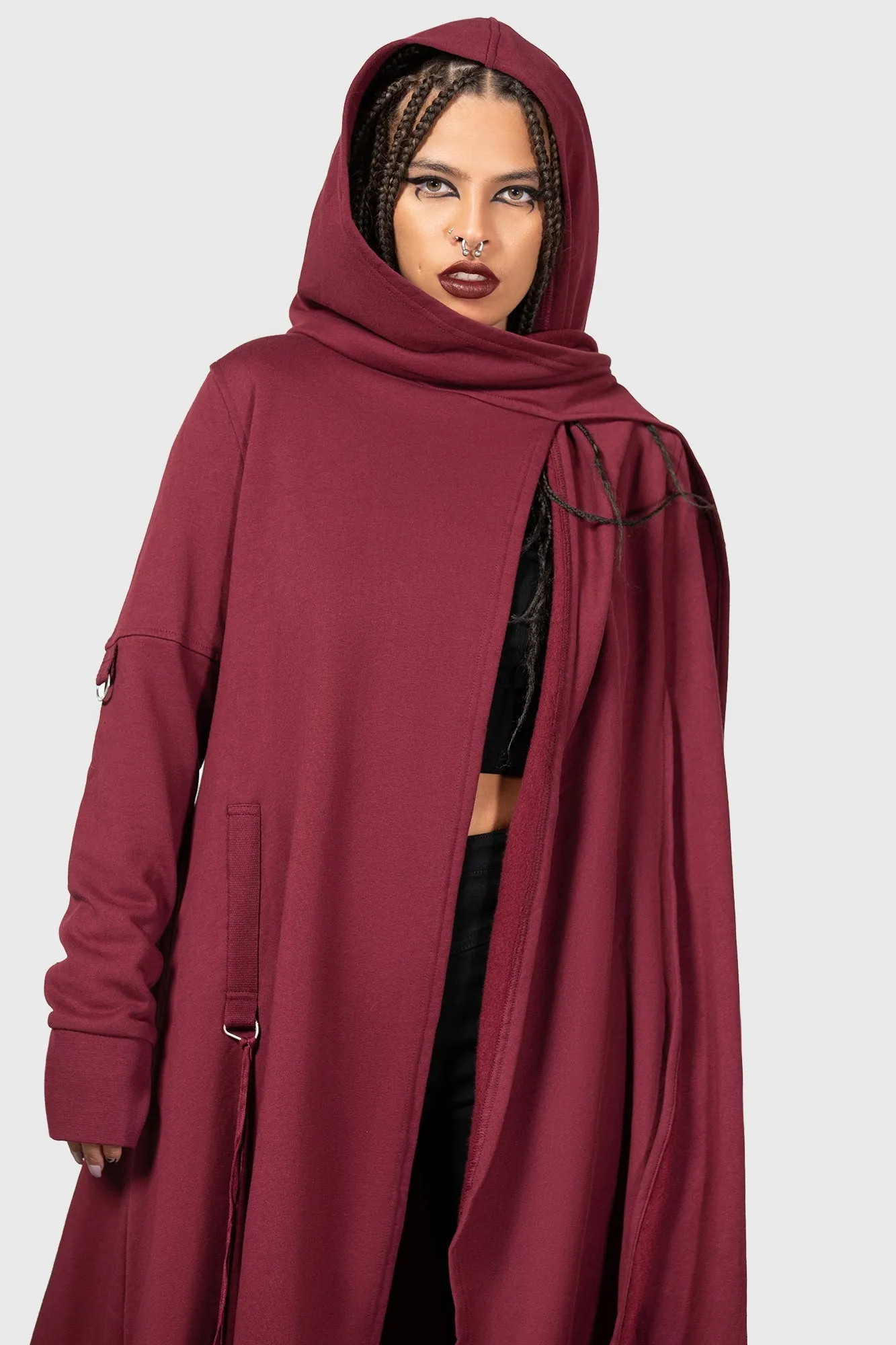 Assassins Hooded Cardigan [RED] - Resurrect