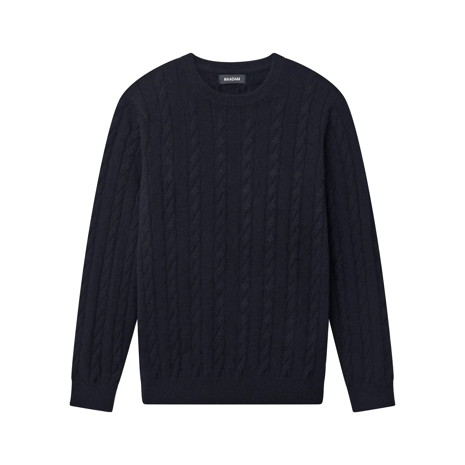 Cable Knit Crewneck Sweater