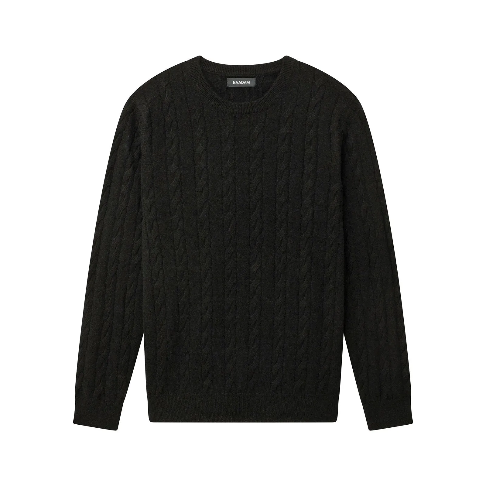 Cable Knit Crewneck Sweater