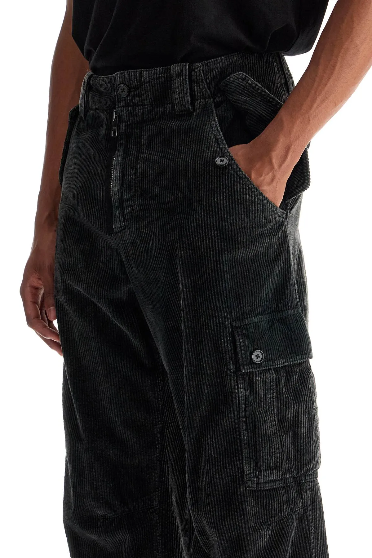 Cargo Corduroy Trousers