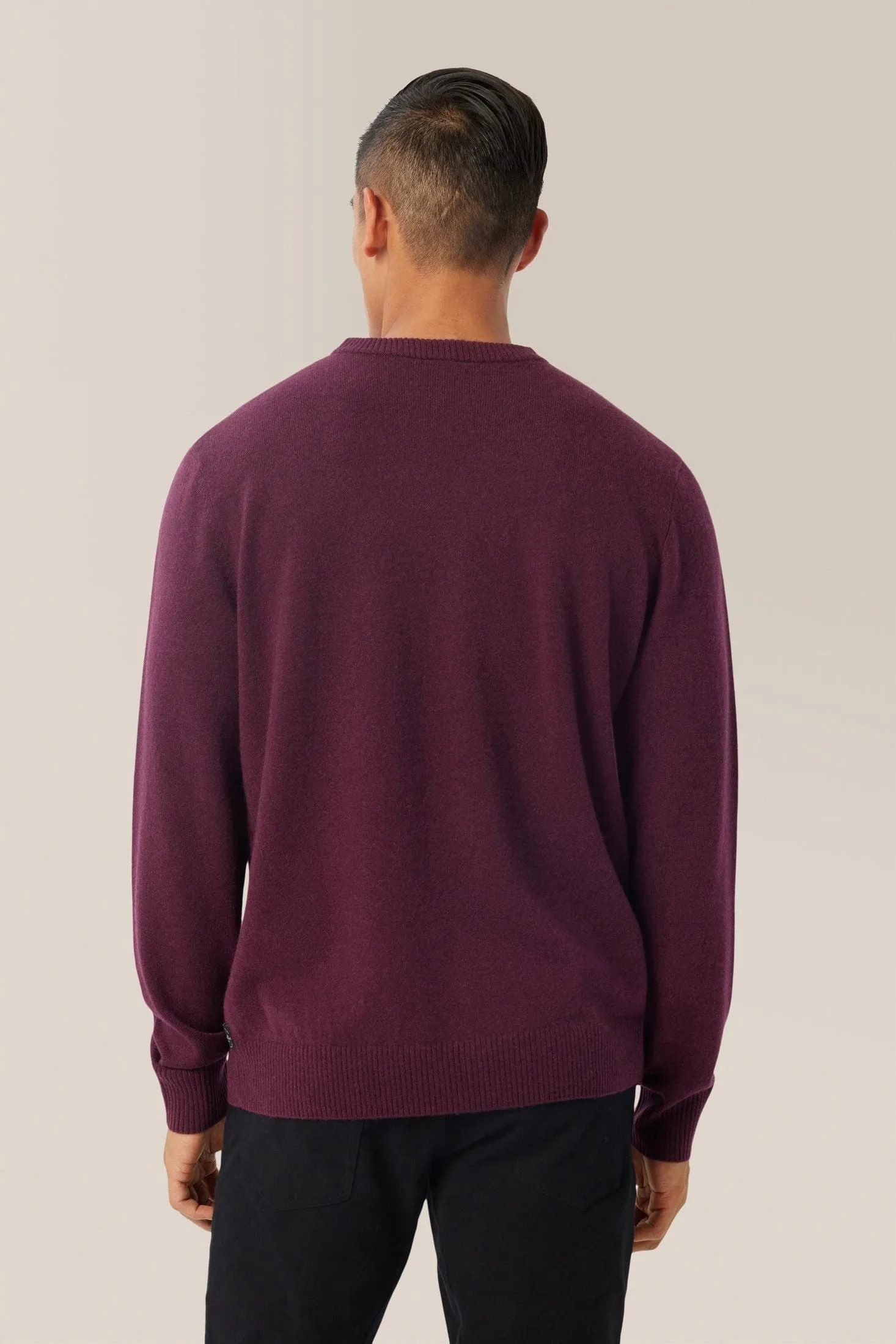 Crew Sweater | Recycled Cashmere