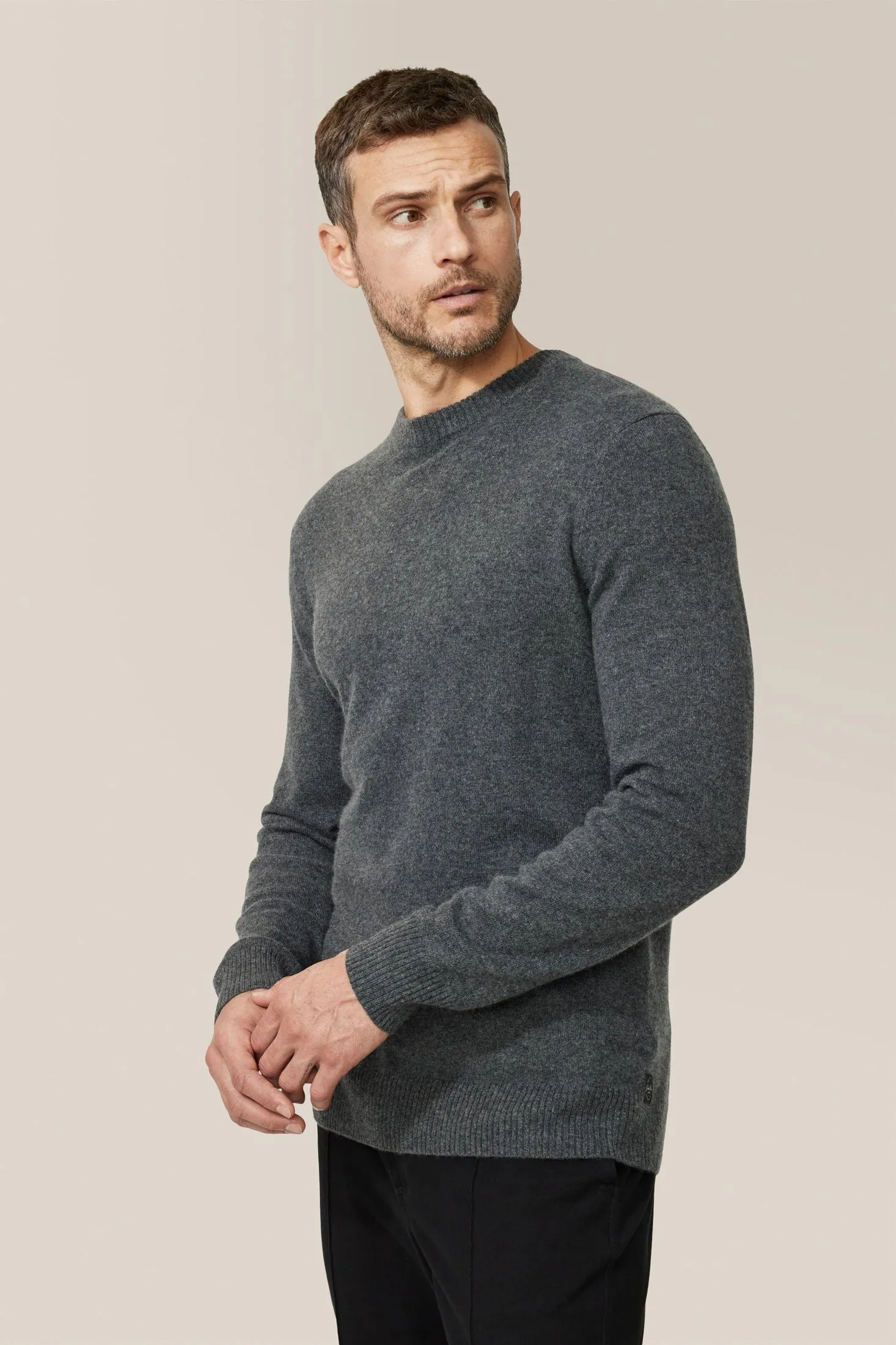 Crew Sweater | Recycled Cashmere