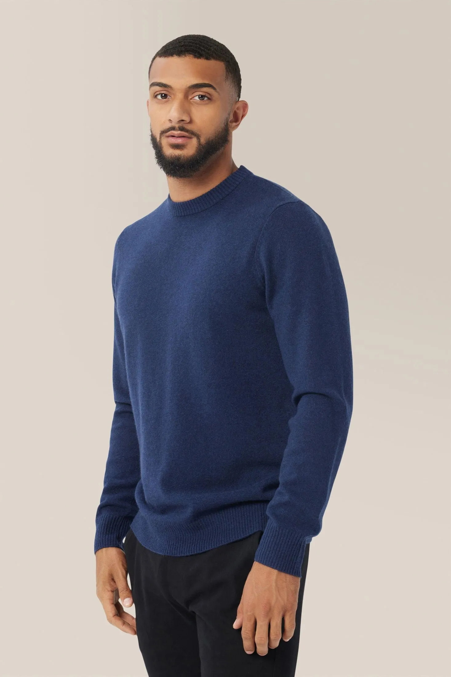 Crew Sweater | Recycled Cashmere