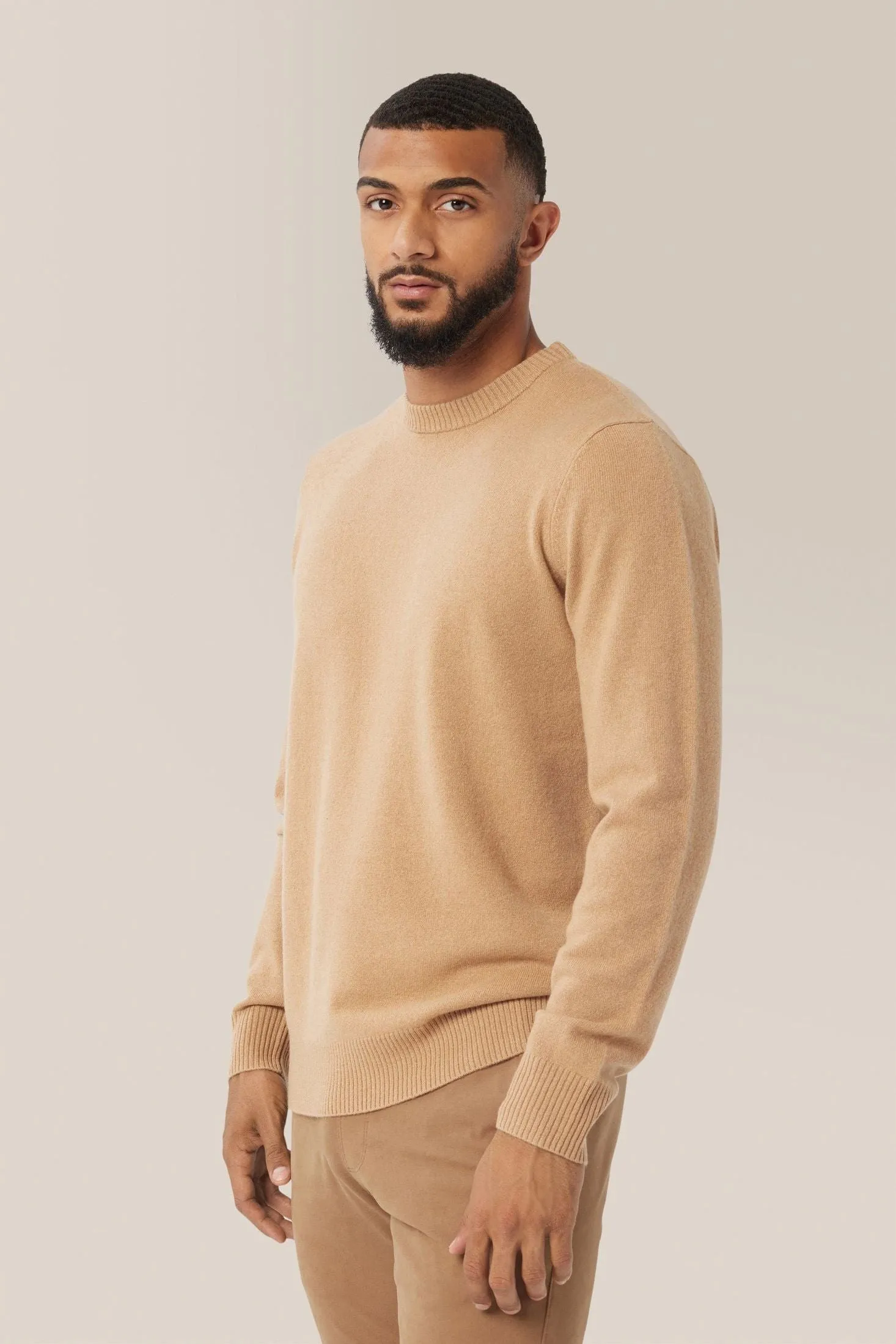 Crew Sweater | Recycled Cashmere