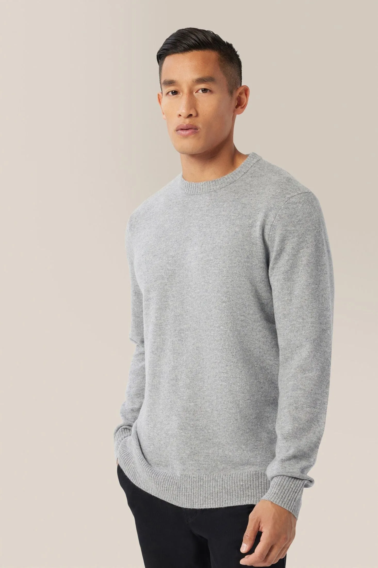 Crew Sweater | Recycled Cashmere