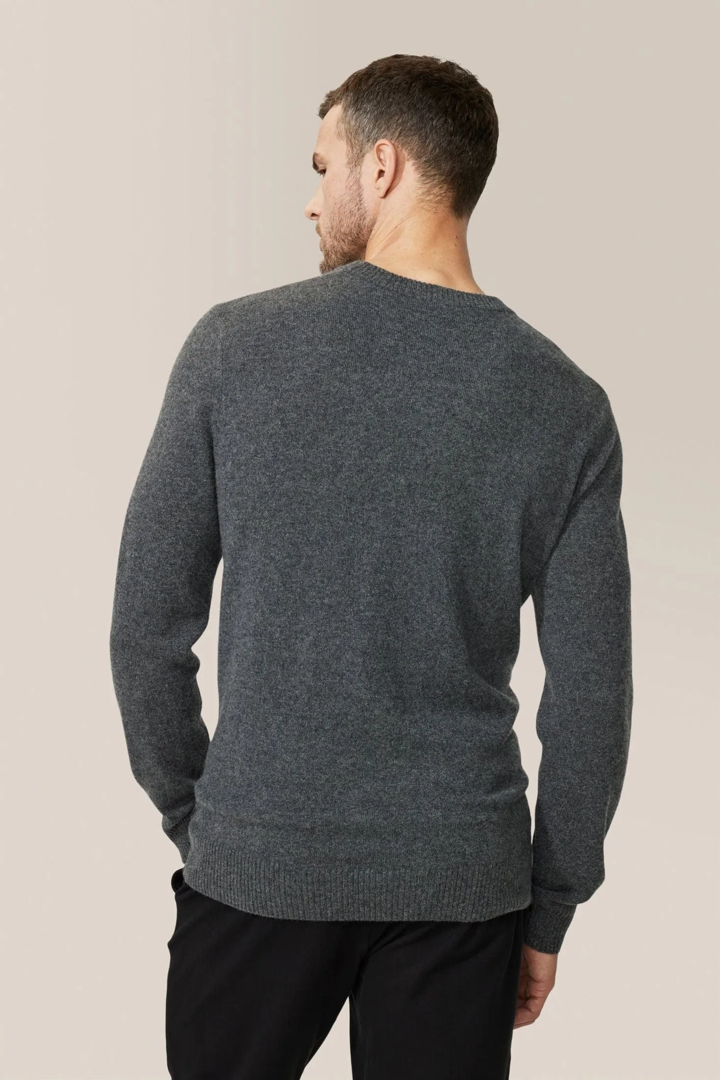 Crew Sweater | Recycled Cashmere