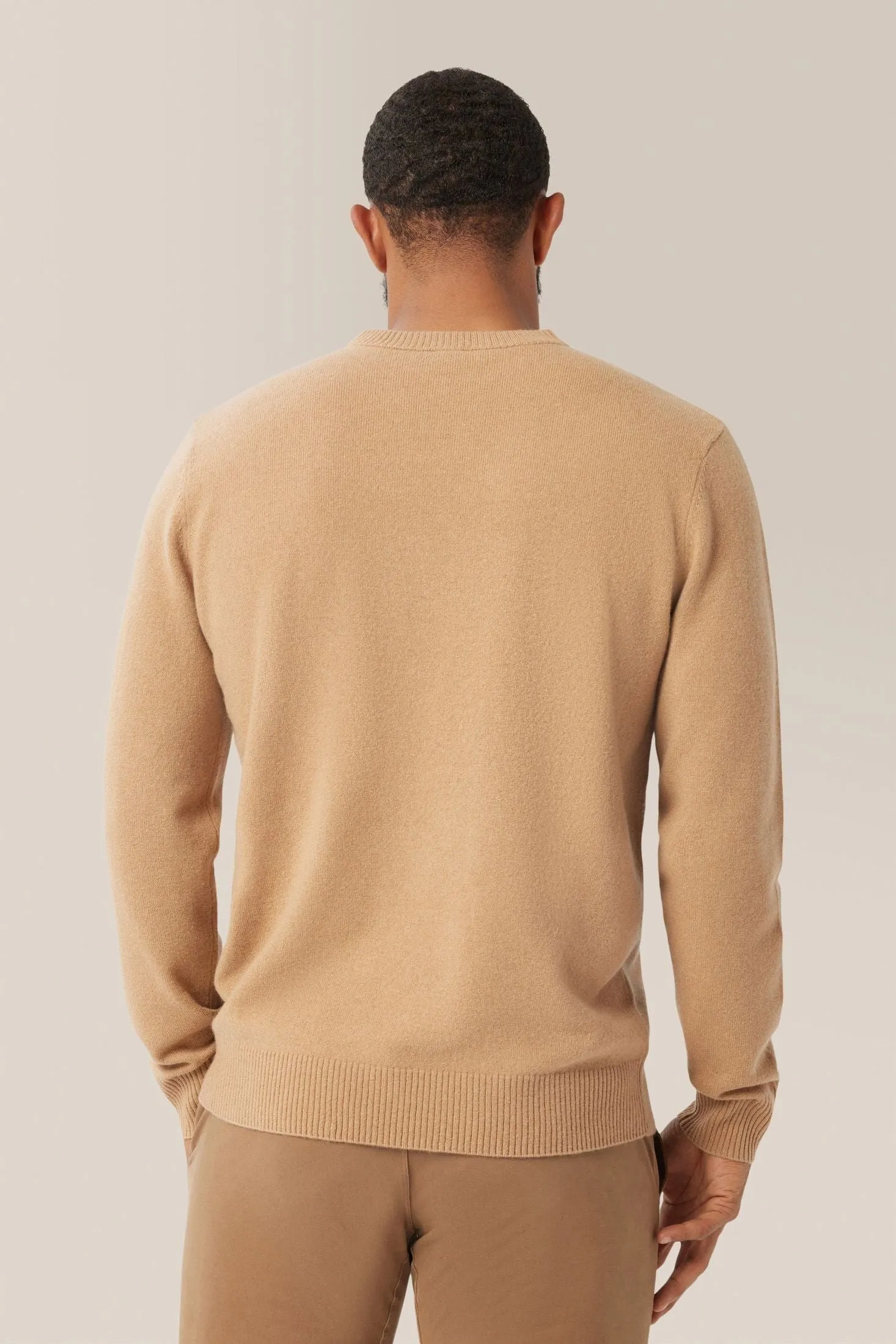 Crew Sweater | Recycled Cashmere