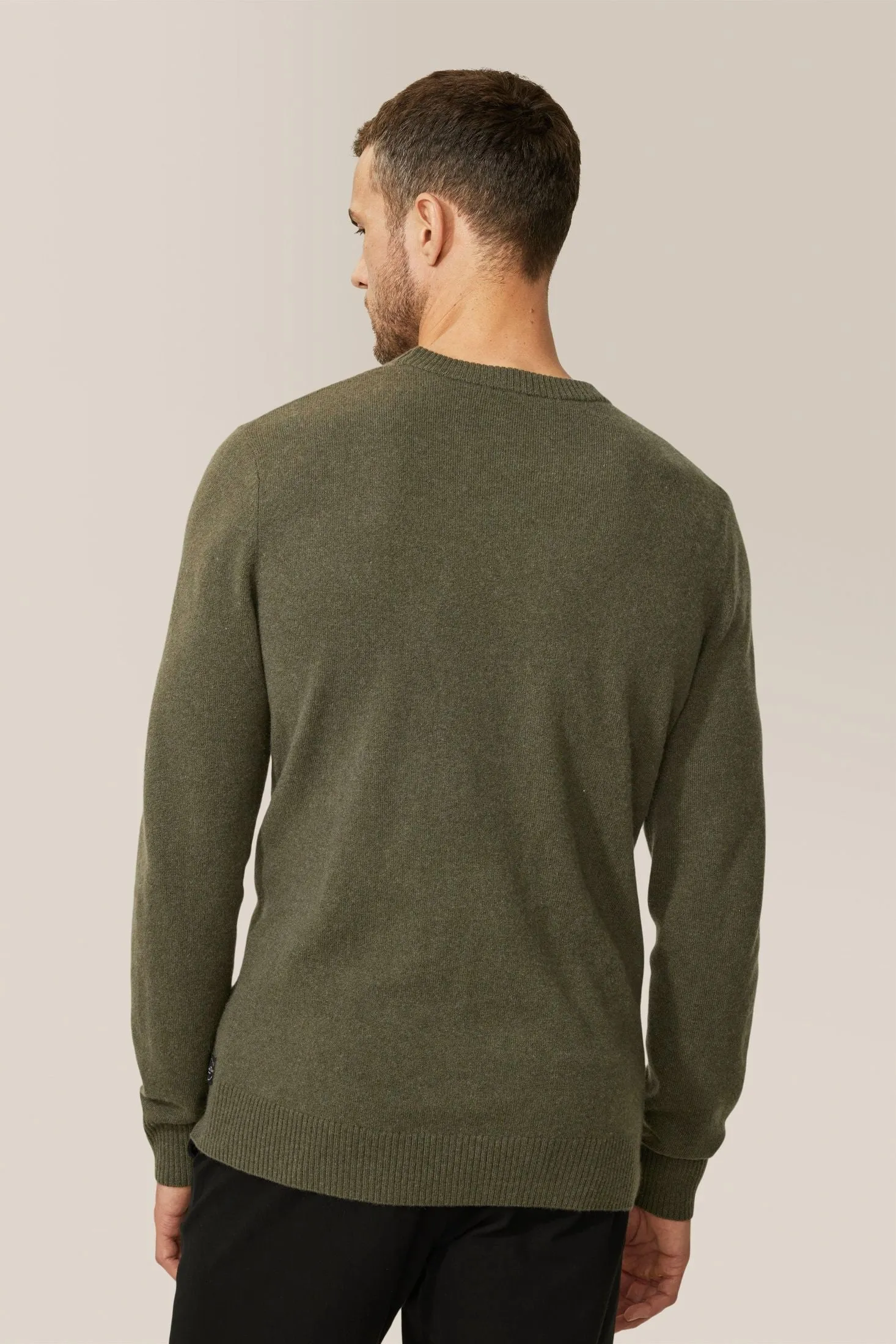 Crew Sweater | Recycled Cashmere