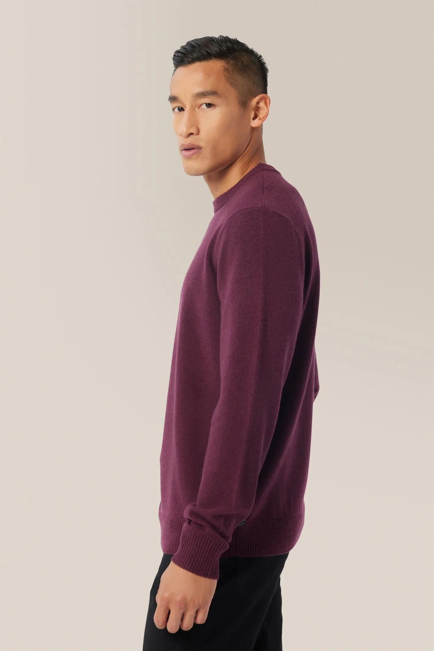 Crew Sweater | Recycled Cashmere