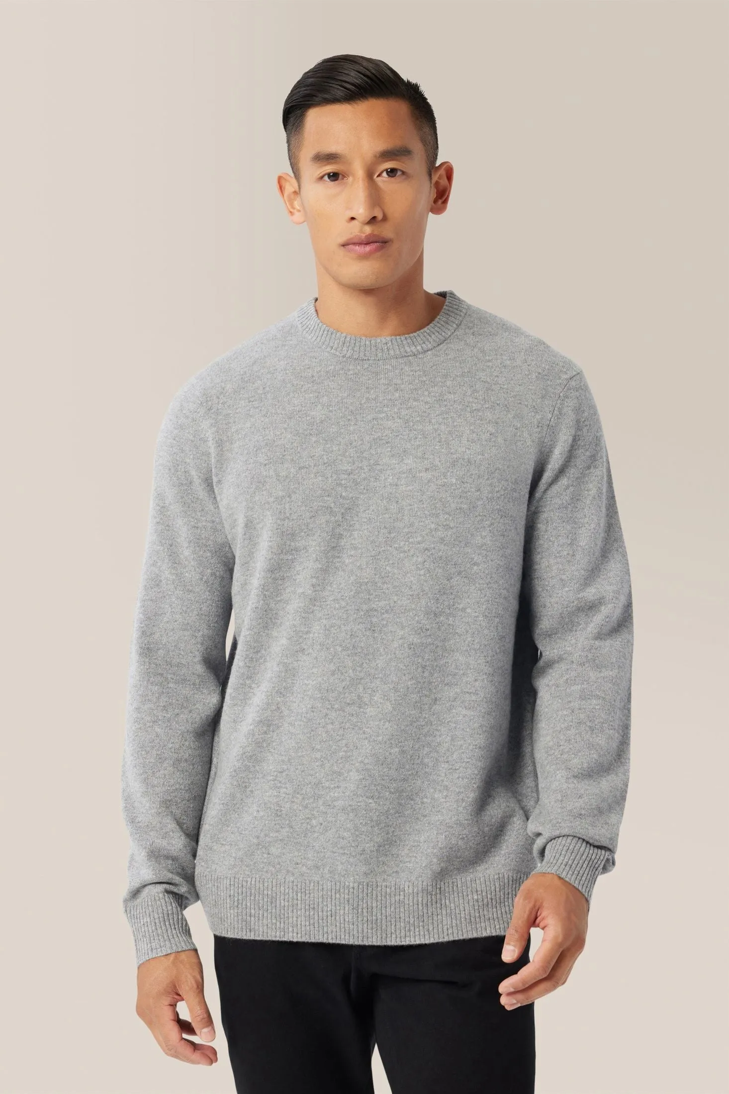 Crew Sweater | Recycled Cashmere