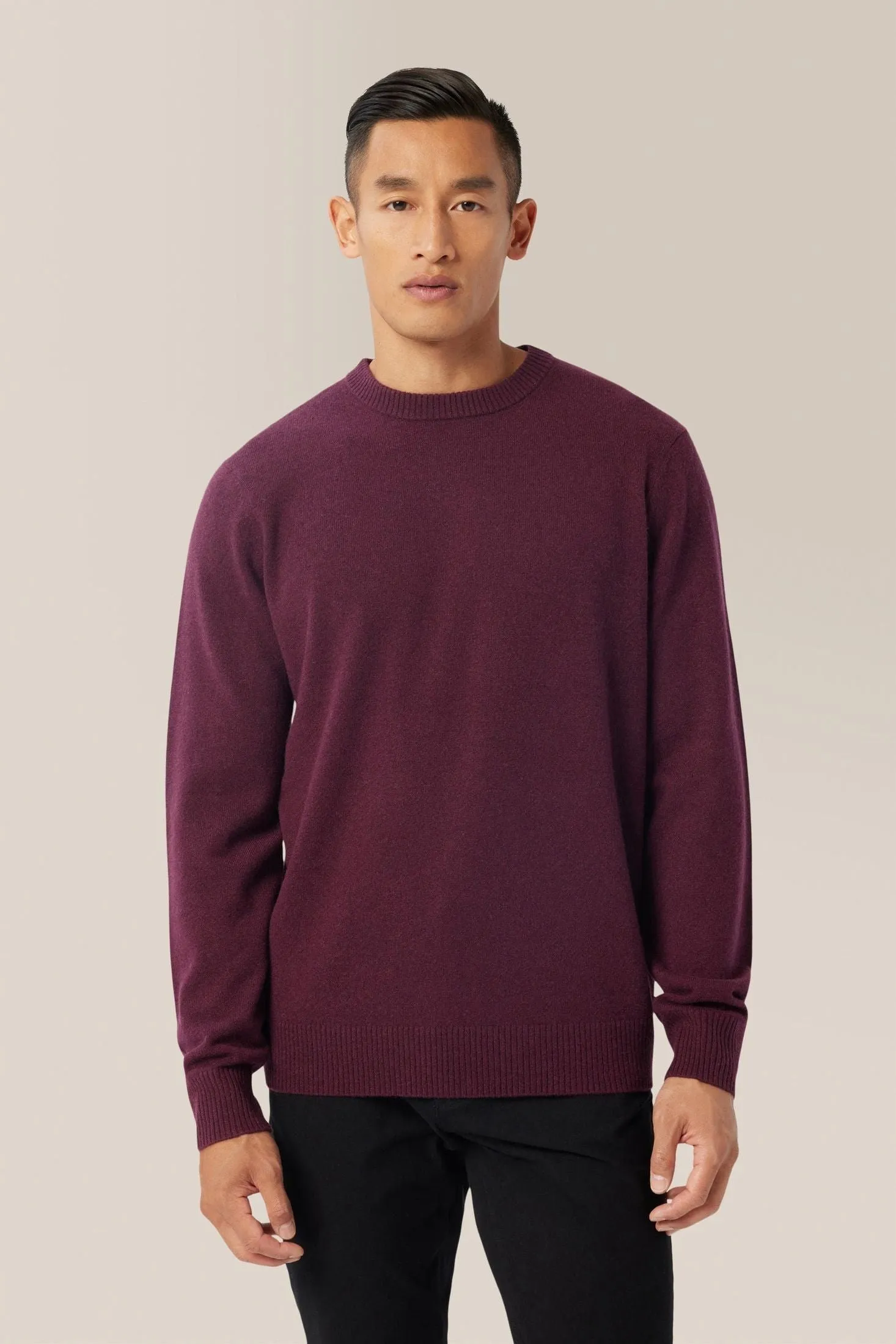 Crew Sweater | Recycled Cashmere