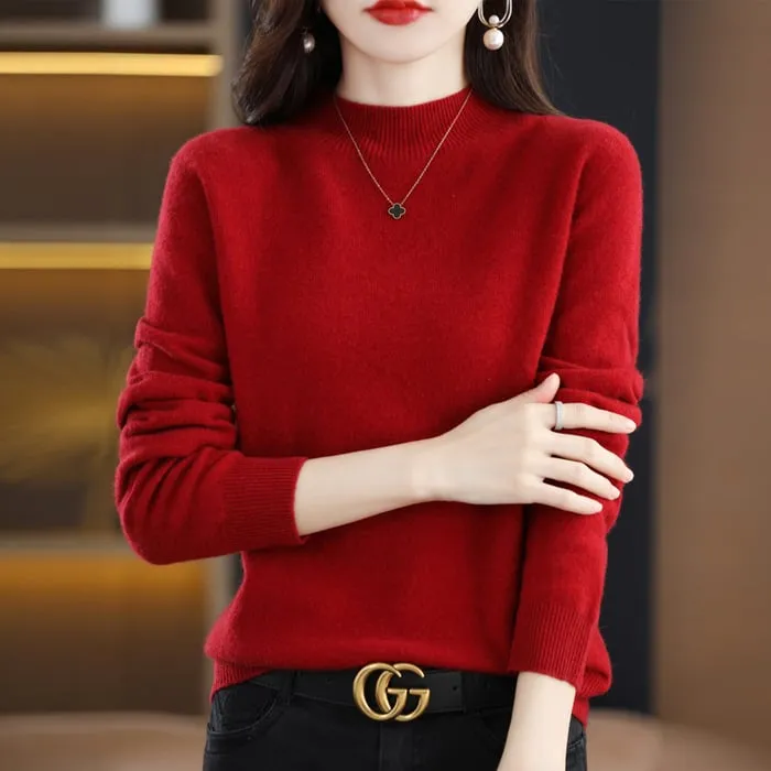 Edith™ | Luxurious women's cashmere sweater with stylish design