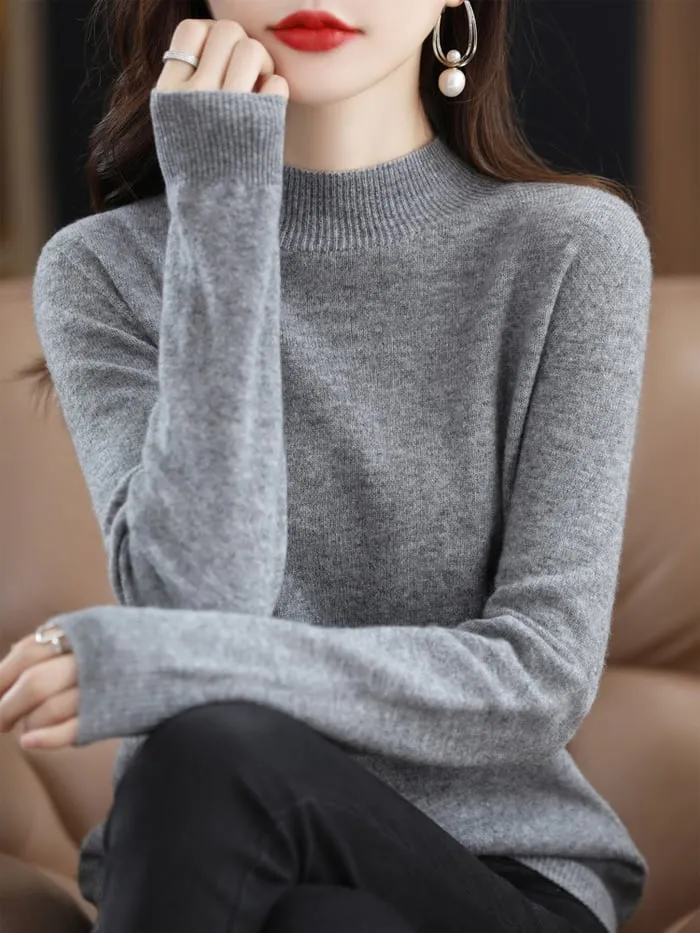 Edith™ | Luxurious women's cashmere sweater with stylish design