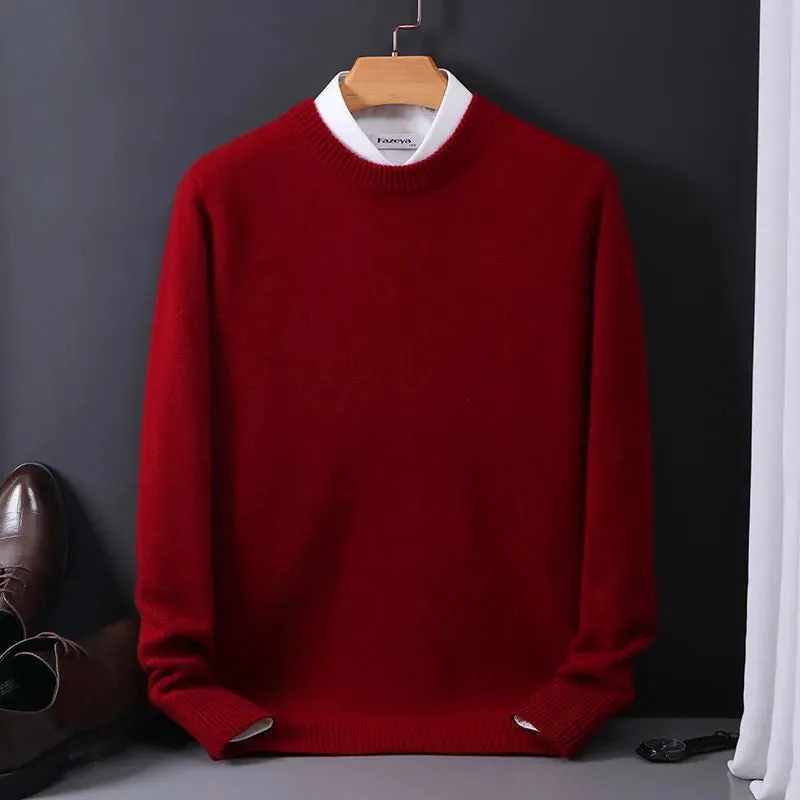 Elegant Cashmere Sweater for Men | William | Versatile Style & Comfort