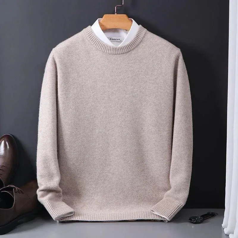 Elegant Cashmere Sweater for Men | William | Versatile Style & Comfort