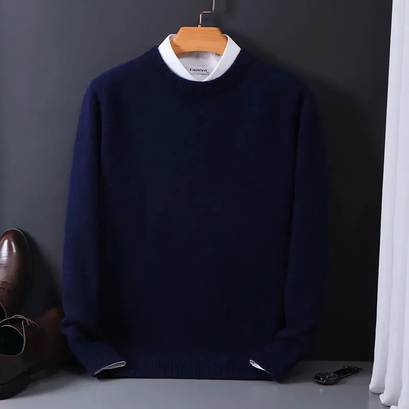 Elegant Cashmere Sweater for Men | William | Versatile Style & Comfort