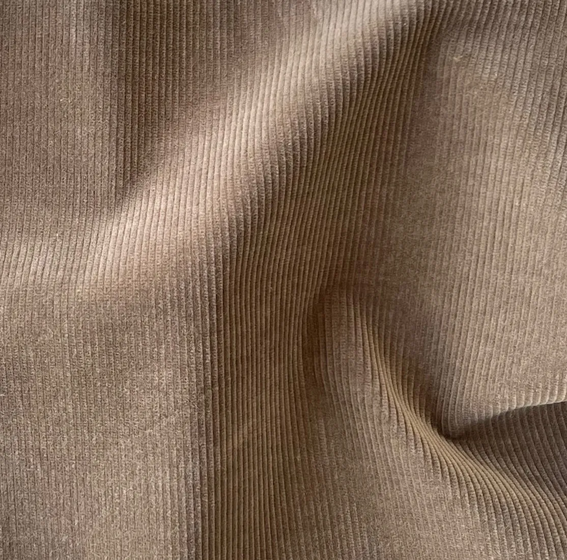 Etro Couture Rosy Taupe Pinwale Stretch Cotton Corduroy (Made in Italy)