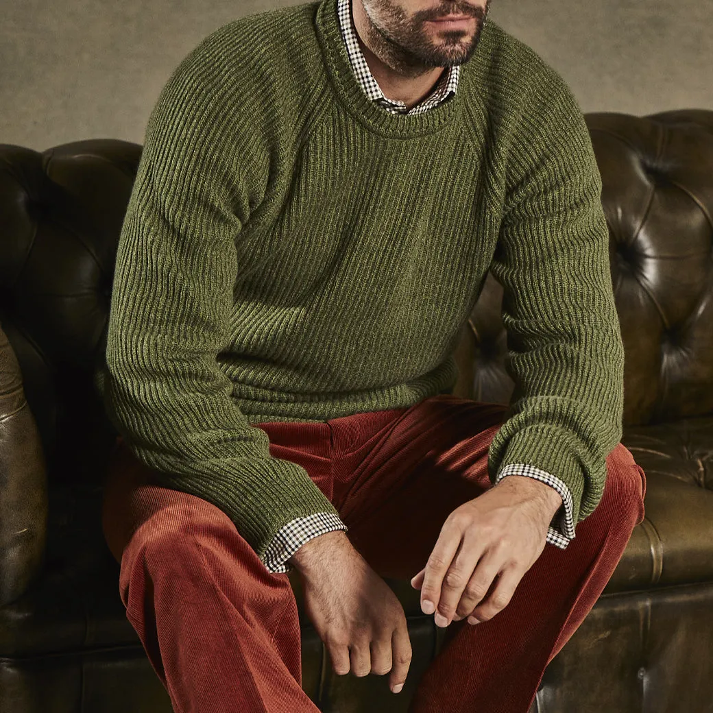 Green Clifton Sweater