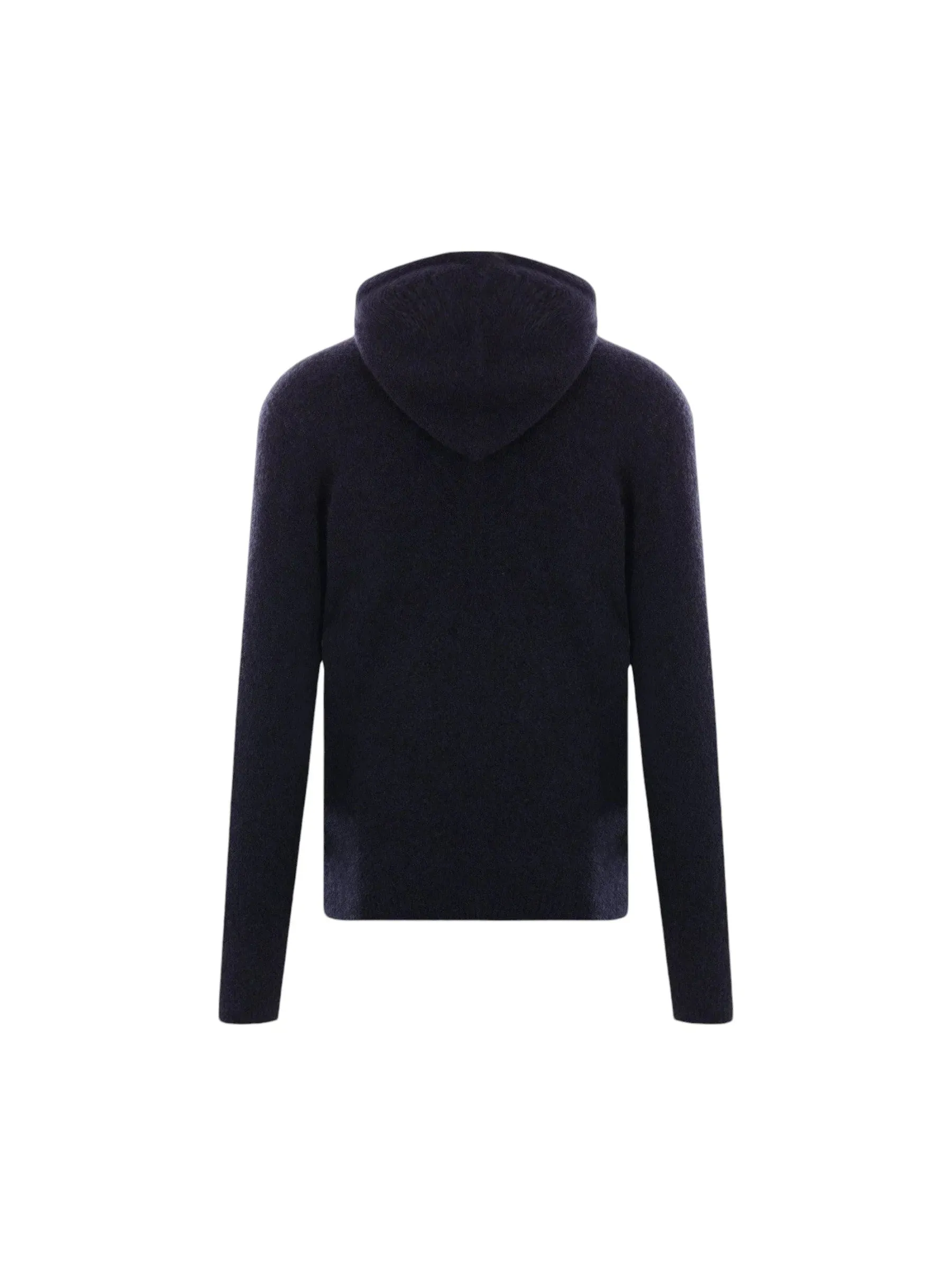 Hooded Cashmere Silk Sweater