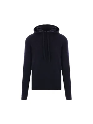 Hooded Cashmere Silk Sweater