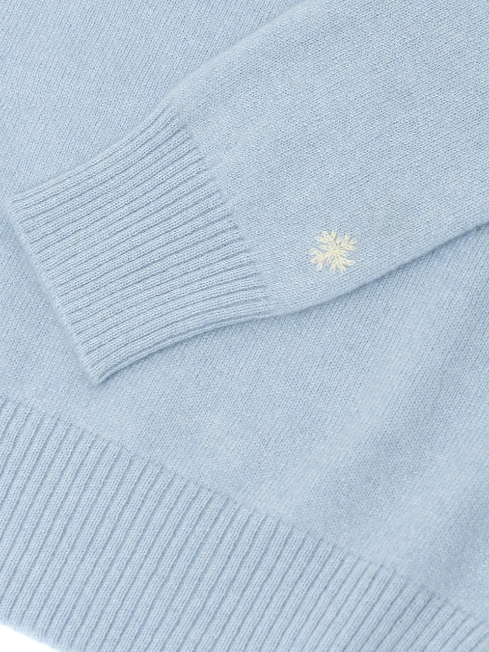 Kids Crew Neck Sweater_Baby Blue