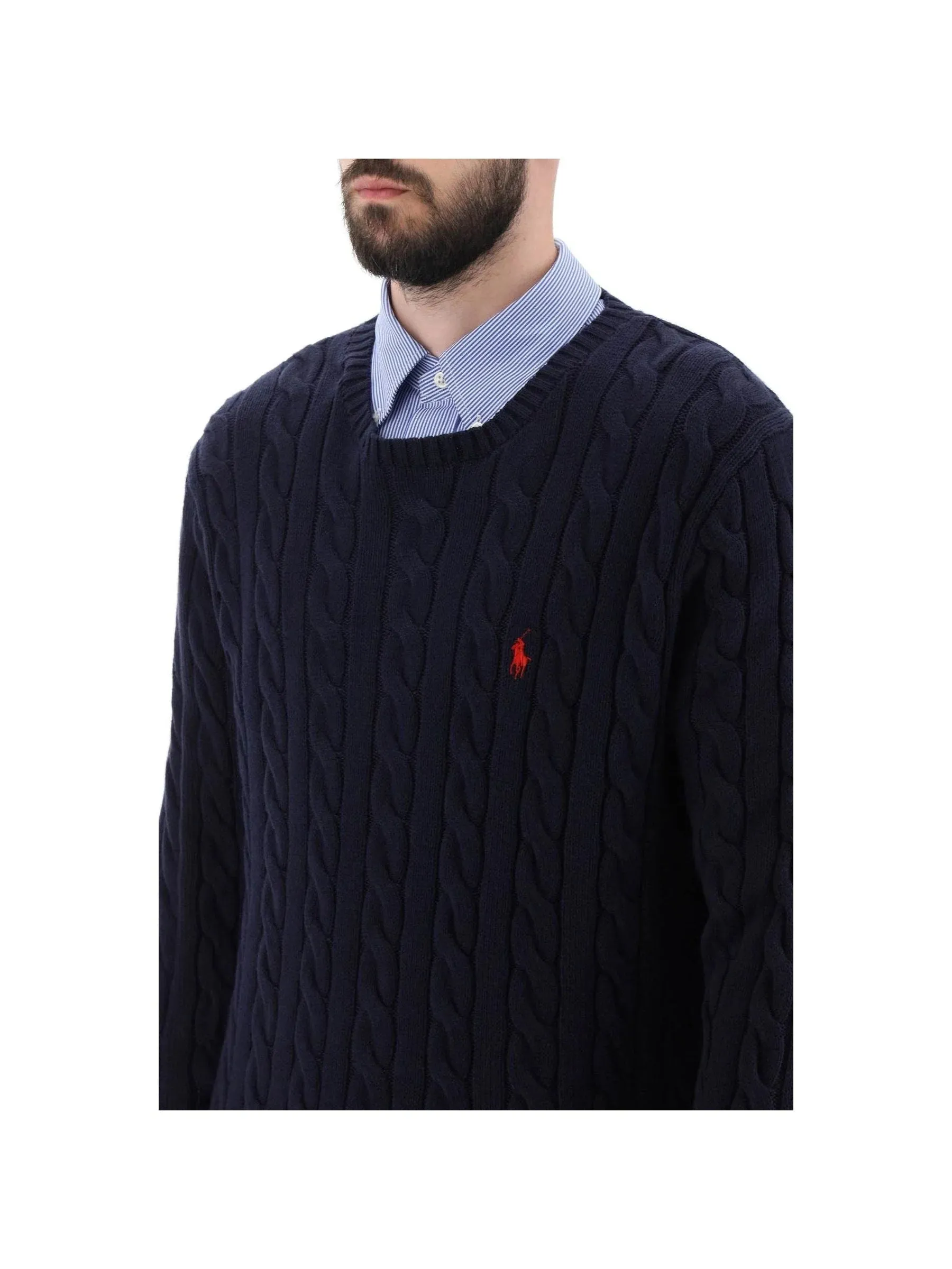 Knit Polo Sweater