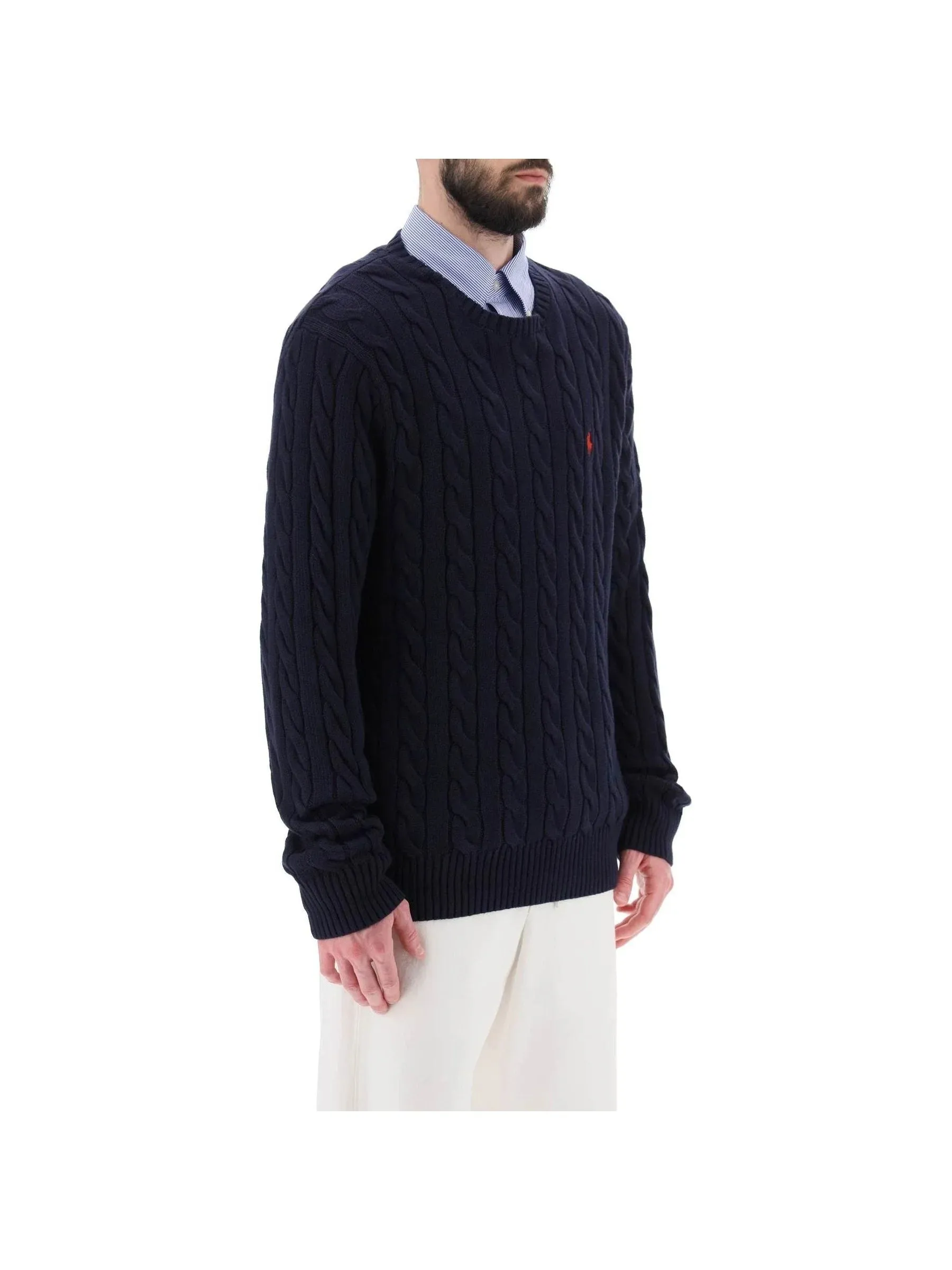 Knit Polo Sweater