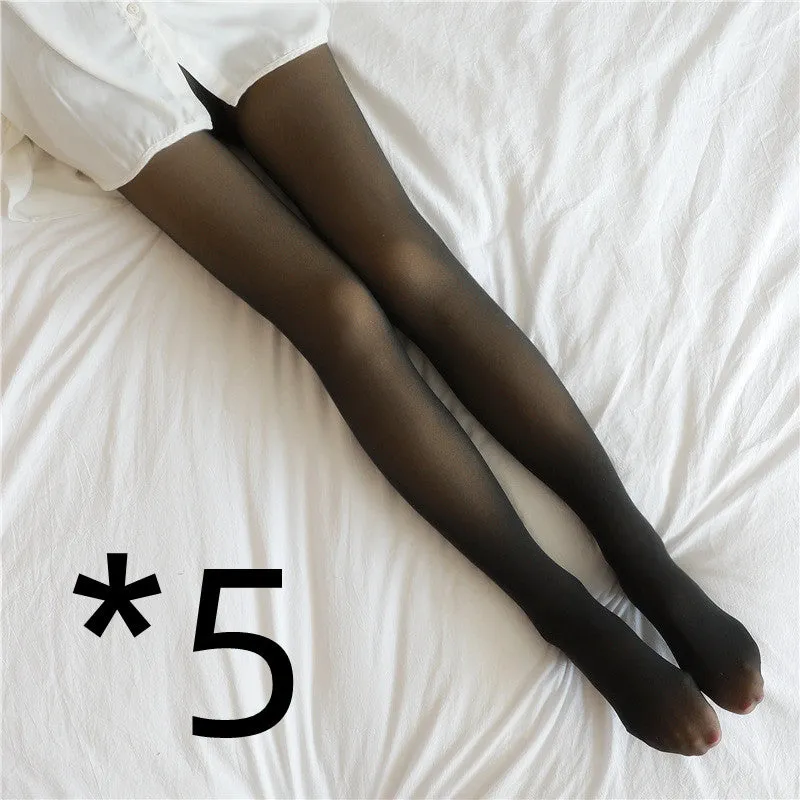 Leggings Winter Warm Fleece Pantyhose Women