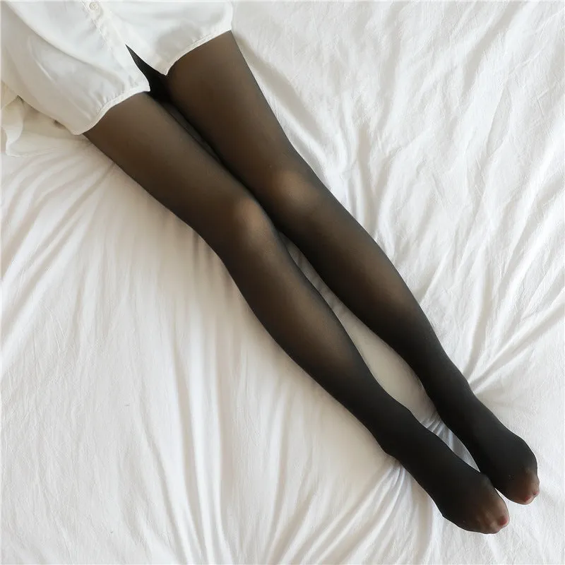 Leggings Winter Warm Fleece Pantyhose Women