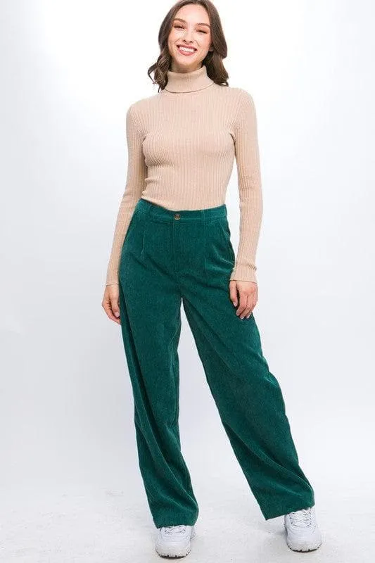 LOVE TREE Corduroy Trouser Pants