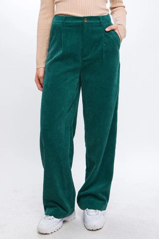 LOVE TREE Corduroy Trouser Pants