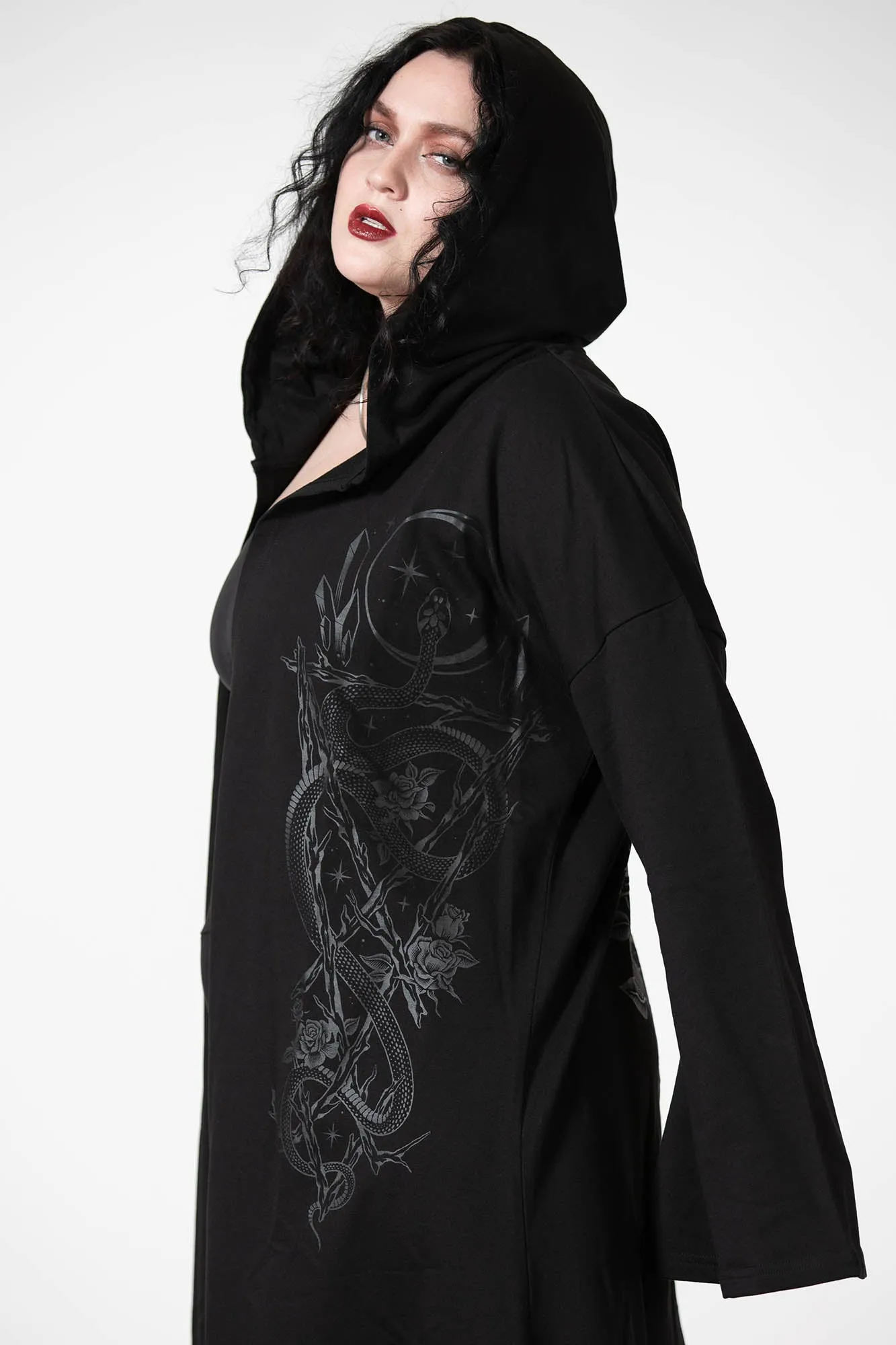 Lunar Wizard Hooded Cardigan