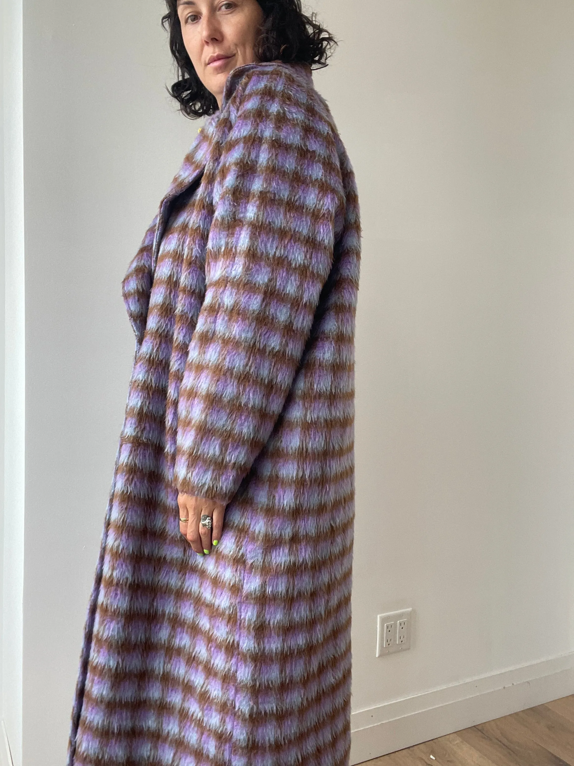 Maxi Coat - Purple