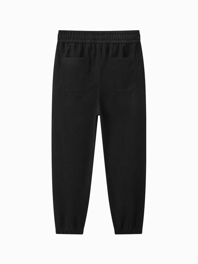 Men's woven jogging pants