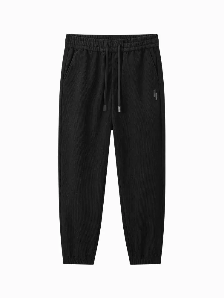 Men's woven jogging pants