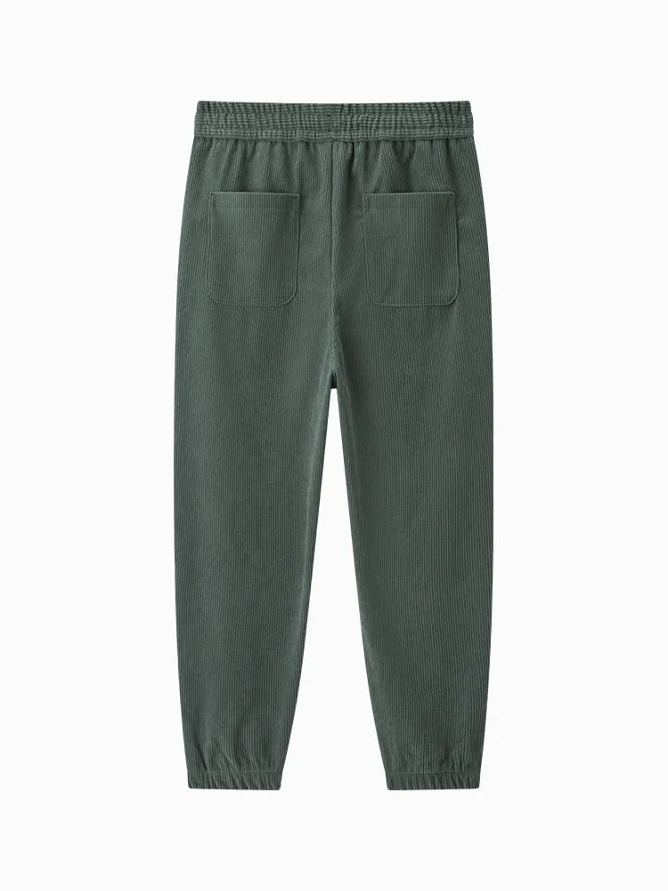 Men's woven jogging pants