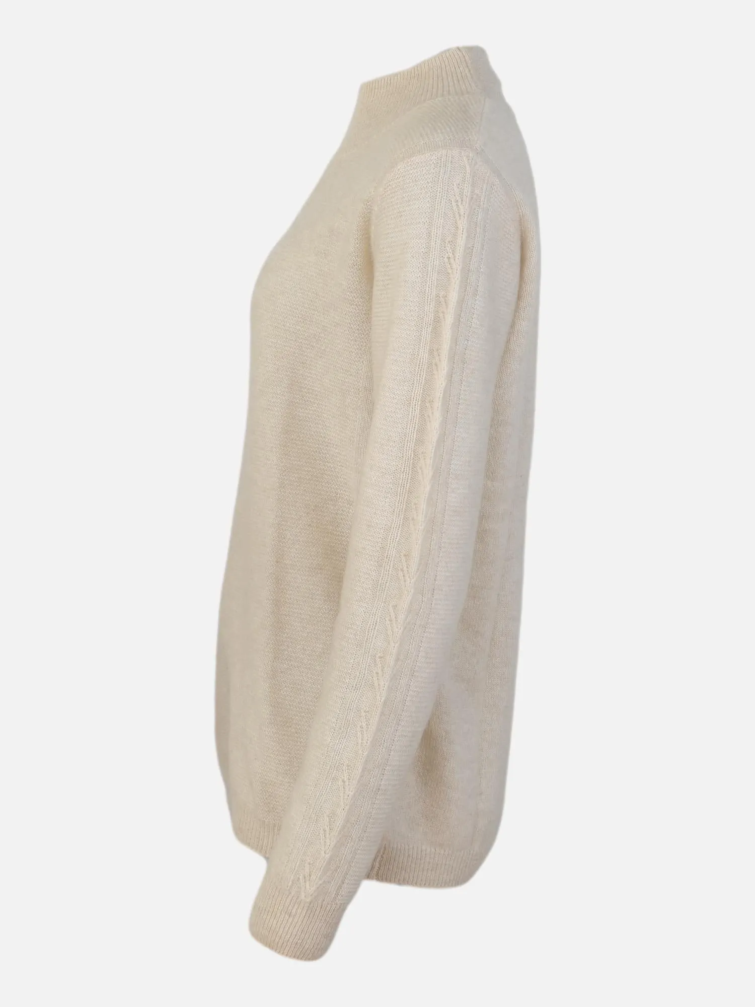 MKI Sweater - 100% Cashmere - Accesories - Light Beige