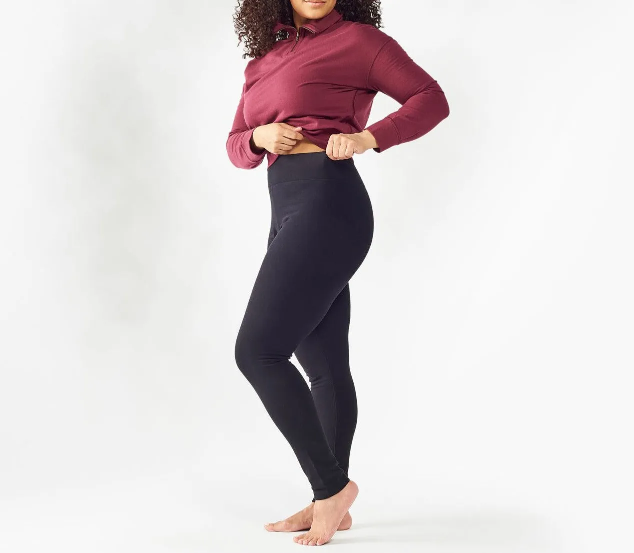 Organic Cotton - Fleece Leggings