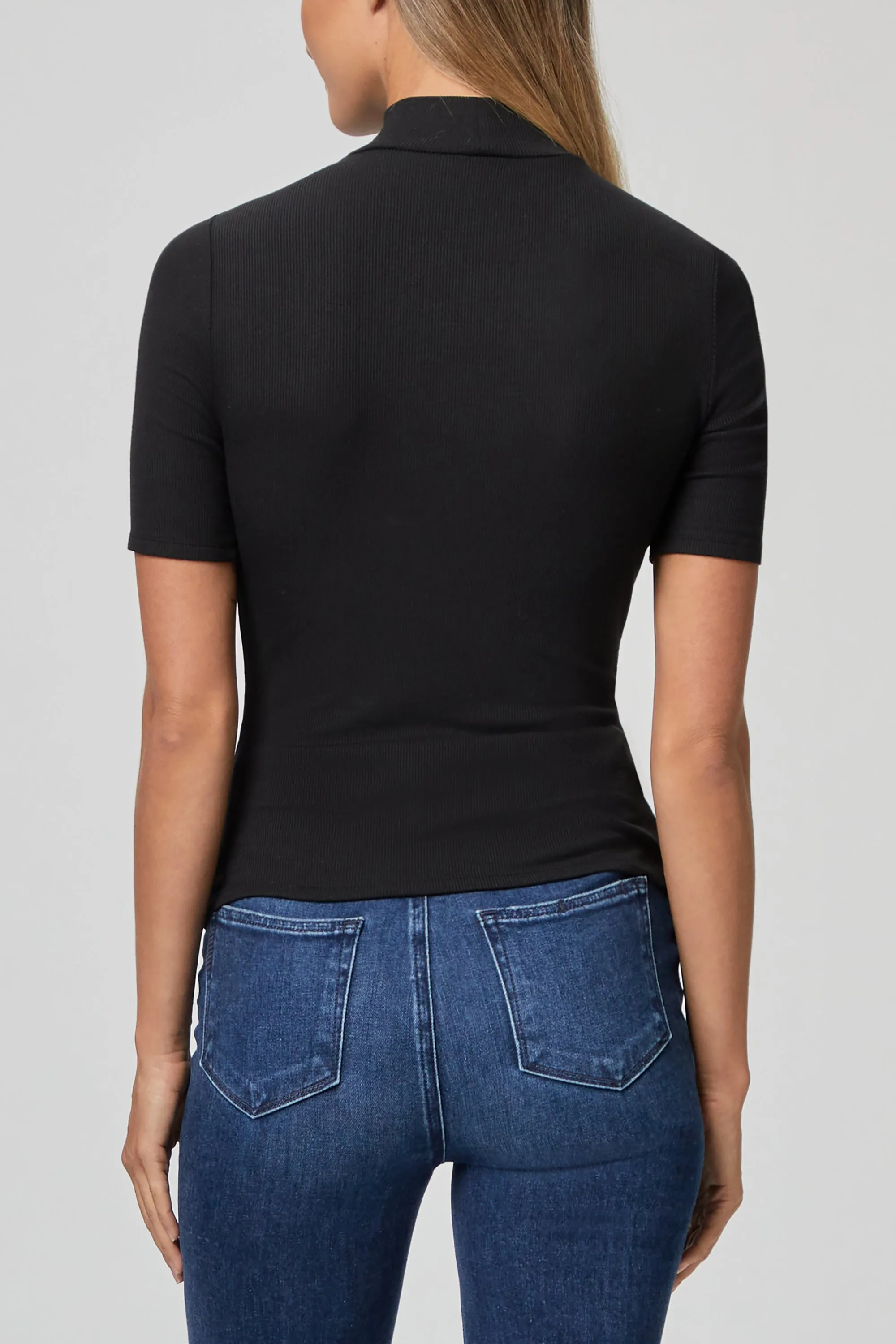 Paige - Vija Tee in Black