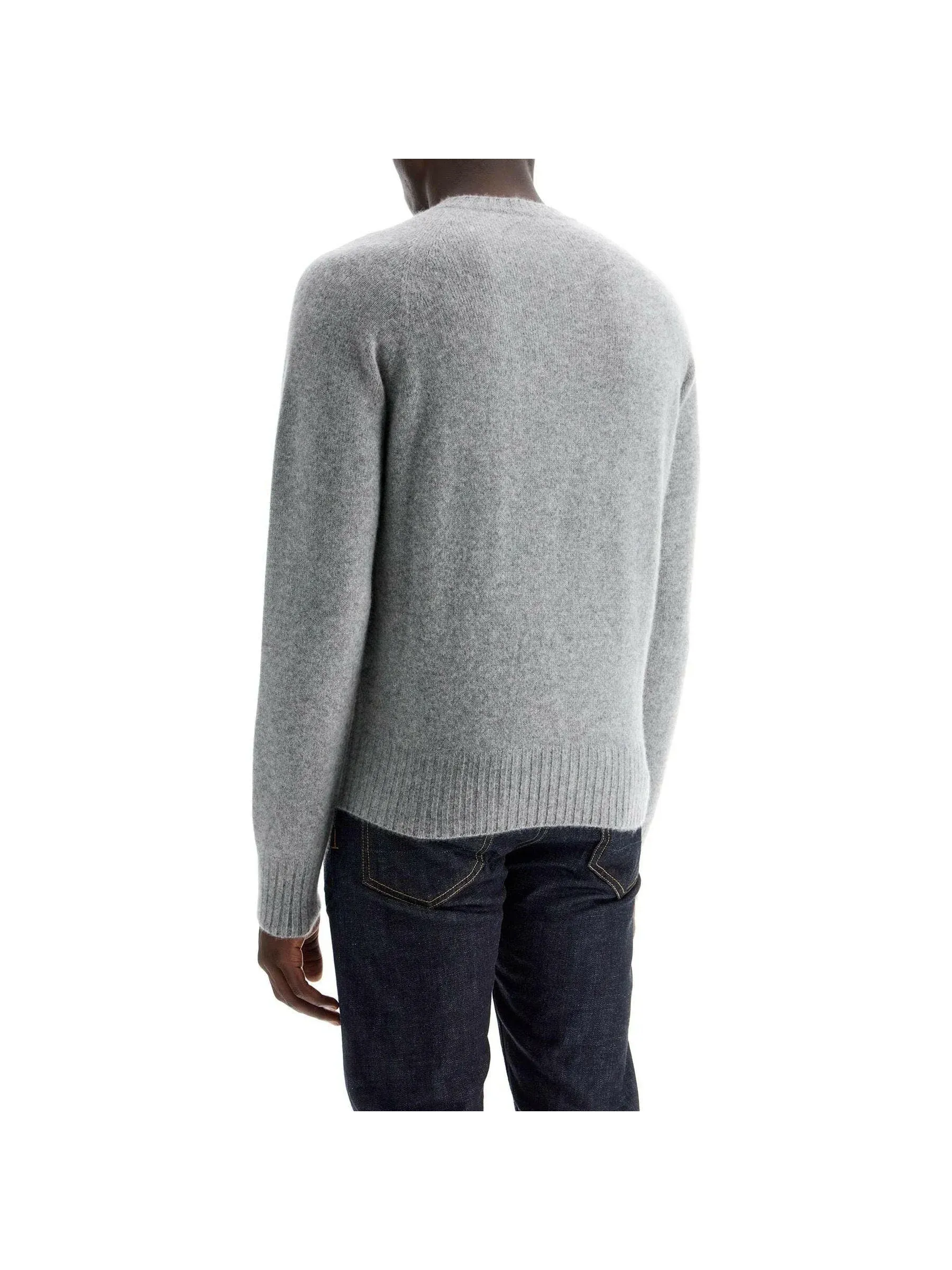 Seamless Knit Cashmere Sweater