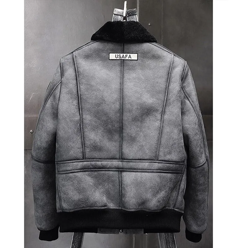 Shearling B3 Flight Leather Jacket