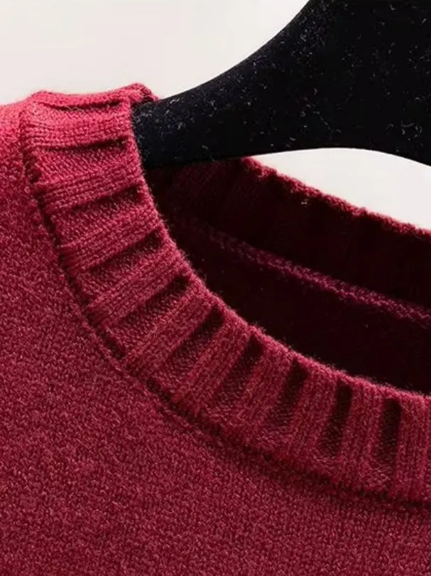 Solid colors sleeveless sweater pullover