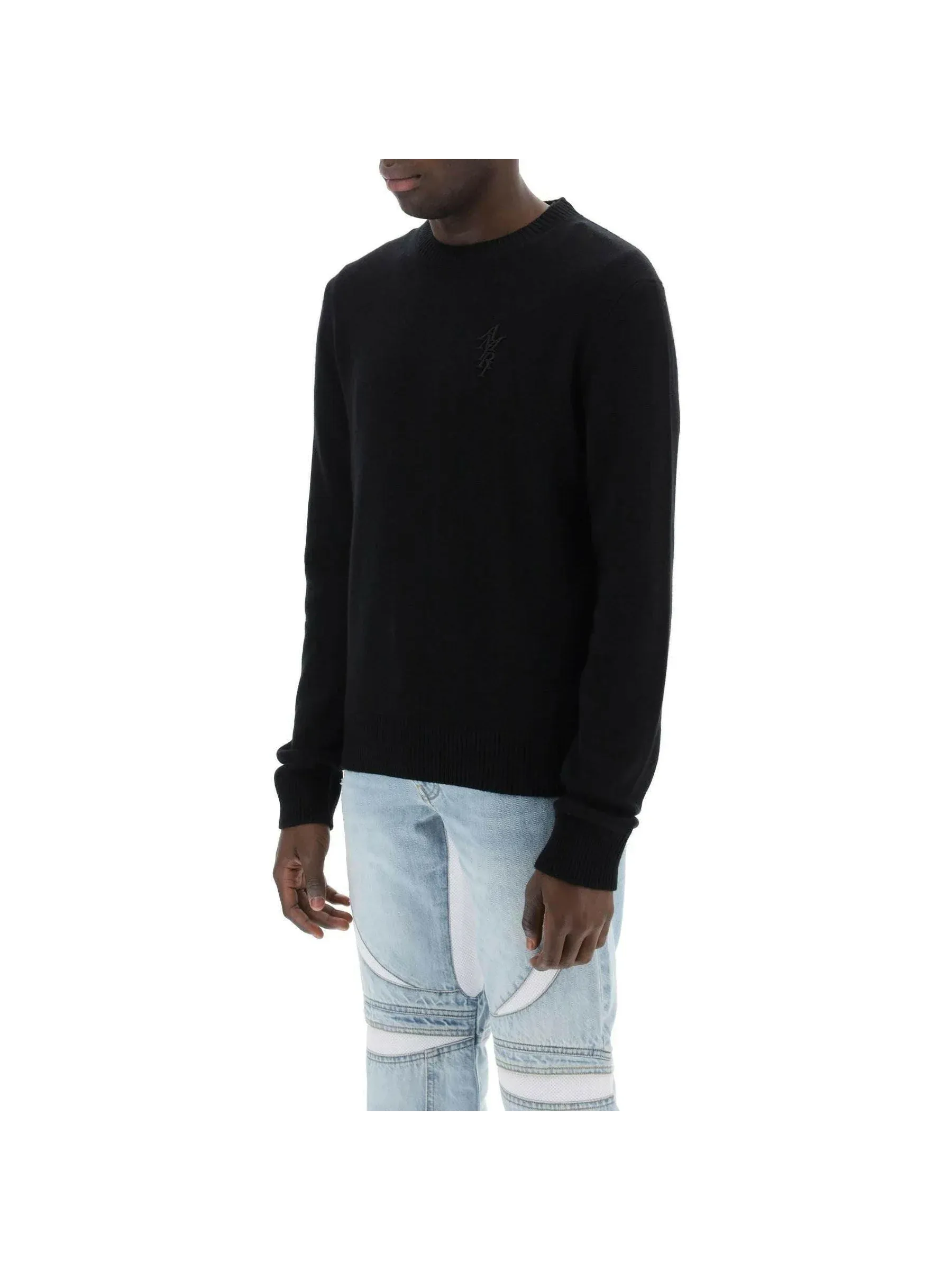 Stack Crewneck Cashmere Sweater