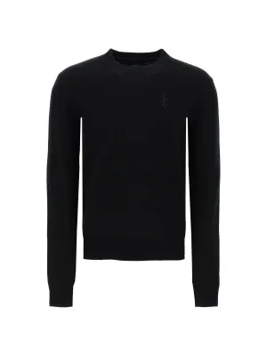 Stack Crewneck Cashmere Sweater