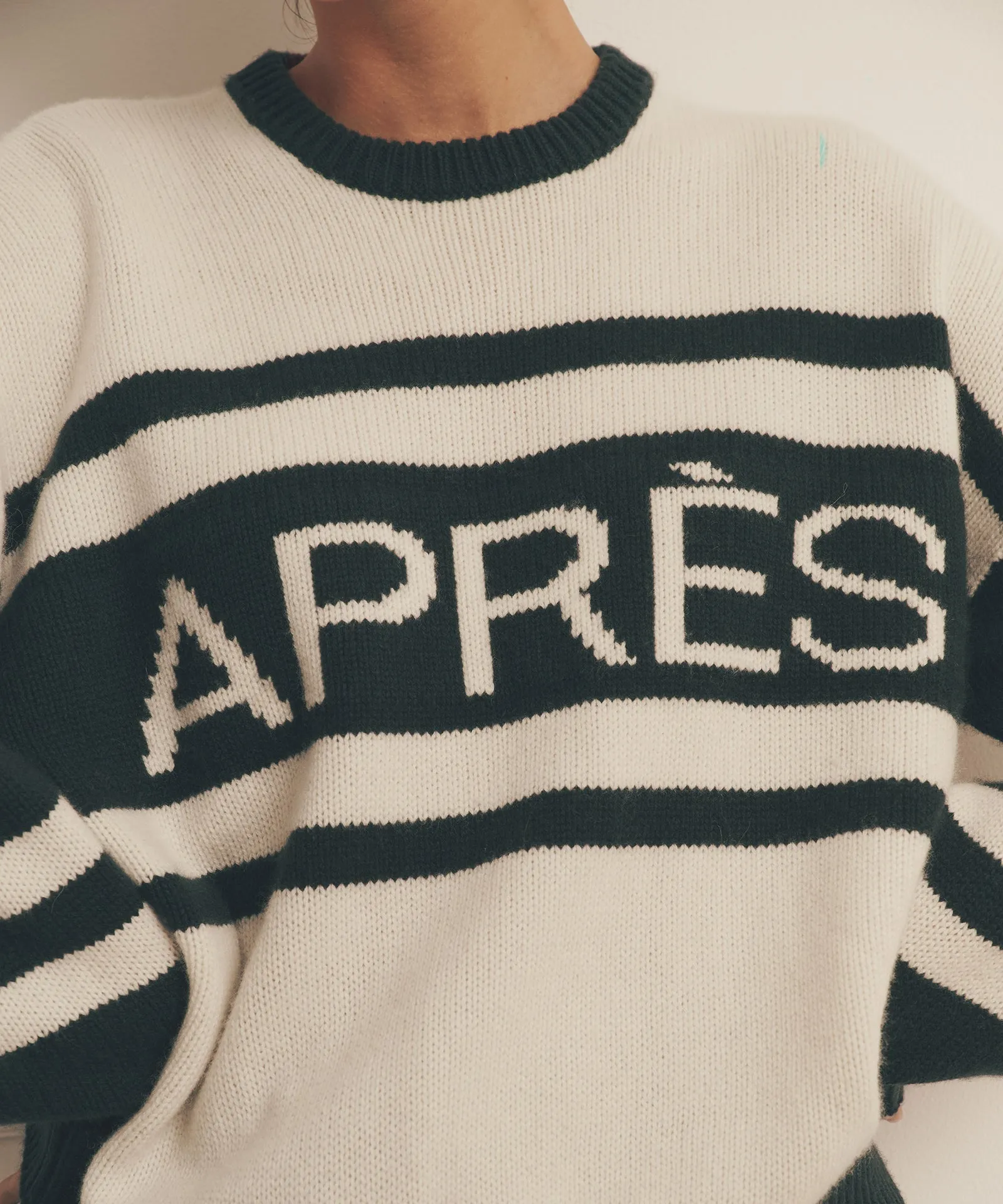 Super Luxe Cashmere Après Crewneck